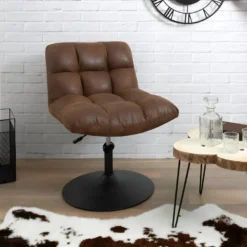 Fauteuil Vintage Style Industriel En Polyuréthane -Promos Fauteora Magasin fauteuil 12728895