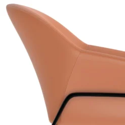 Fauteuil Terracotta Aubin En Cuir Synthétique 13 Fauteuil Terracotta Aubin En Cuir Synthétique -Promos Fauteora Magasin fauteuil 13007695
