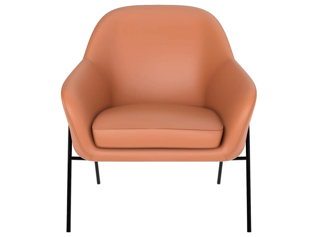 Fauteuil Terracotta Aubin En Cuir Synthétique 8 Fauteuil Terracotta Aubin En Cuir Synthétique – Image 6