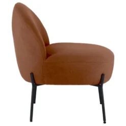 Fauteuil En Tissu Boucle Rouille HELMI - HAPPY GARDEN -Promos Fauteora Magasin fauteuil 13083025