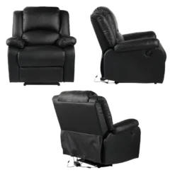 Fauteuil électrique Inclinable CLOUD Noir - HAPPY GARDEN -Promos Fauteora Magasin fauteuil 13095181