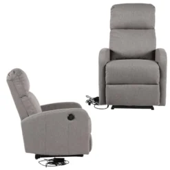 Fauteuil électrique Inclinable RELAX Gris - HAPPY GARDEN -Promos Fauteora Magasin fauteuil 13095193