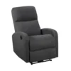 Fauteuil Inclinable MAX Gris Anthracite - HAPPY GARDEN -Promos Fauteora Magasin fauteuil 13095215