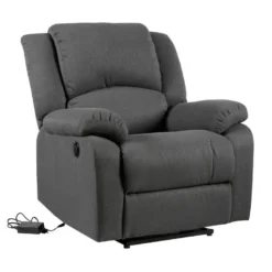 Fauteuil électrique Inclinable CLOUD Gris Anthracite - HAPPY GARDEN