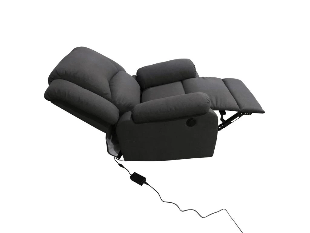 Fauteuil électrique Inclinable CLOUD Gris Anthracite - HAPPY GARDEN 5 Fauteuil électrique Inclinable CLOUD Gris Anthracite - HAPPY GARDEN – Image 3
