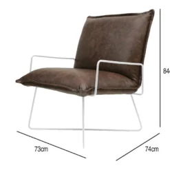 Fauteuil Senior 73x74x84cm Thinia Home -Promos Fauteora Magasin fauteuil 13184661