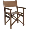 Fauteuil En Cuir Marron Et Bois De Manguier H 86 Cm -Promos Fauteora Magasin fauteuil 13452813