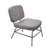 Fauteuil Lounge En Polyuréthane Detroit Gris -Promos Fauteora Magasin fauteuil 13498097