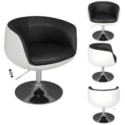 Fauteuil En Polyuréthane Bicolore Tomy -Promos Fauteora Magasin fauteuil 13498519