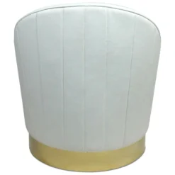 Fauteuil Arrondi Aristy Simili Blanc 10 Fauteuil Arrondi Aristy Simili Blanc -Promos Fauteora Magasin fauteuil 13690971