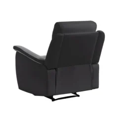 Fauteuil De Relaxation 1 Place En Microfibre Et Simili LÉON - Gris Et Noir 20 Fauteuil De Relaxation 1 Place En Microfibre Et Simili LÉON - Gris Et Noir -Promos Fauteora Magasin fauteuil 14639271