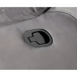 Fauteuil Relaxation 1 Place Microfibre Grise DETENTE -Promos Fauteora Magasin fauteuil 14639447