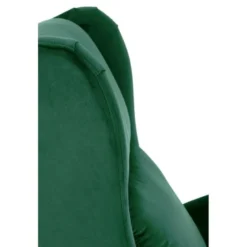 Fauteuil Relax Inclinable En Tissu - Vert Foncé -Promos Fauteora Magasin fauteuil 14700829