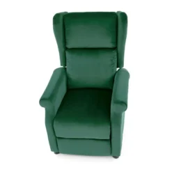 Fauteuil Relax Inclinable En Tissu - Vert Foncé -Promos Fauteora Magasin fauteuil 14700831