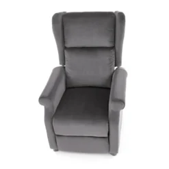 Fauteuil Relax Inclinable En Tissu - Gris -Promos Fauteora Magasin fauteuil 14701919
