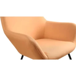 Fauteuil à Bascule Design "Cullman" 89cm Orange -Promos Fauteora Magasin fauteuil 15026293
