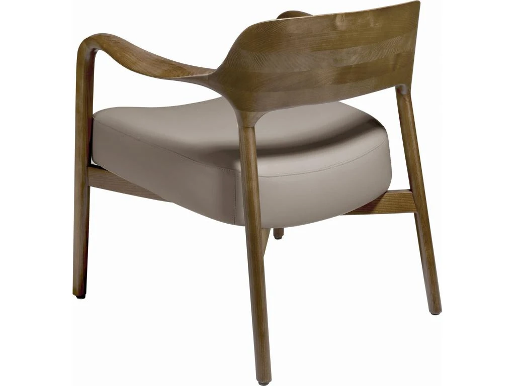 Fauteuil Rembourré En éco-cuir Structure En Frêne Massif 7 Fauteuil Rembourré En éco-cuir Structure En Frêne Massif – Image 5