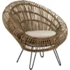 Fauteuil Brimfield En Rotin -Promos Fauteora Magasin fauteuil 15170495
