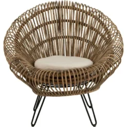 Fauteuil Brimfield En Rotin -Promos Fauteora Magasin fauteuil 15170501