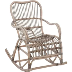 Fauteuil Rockingchair Foreman En Rotin