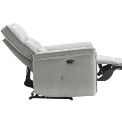 Fauteuil Relax électrique En Tissu Gris BENJAMIN 11 Fauteuil Relax électrique En Tissu Gris BENJAMIN -Promos Fauteora Magasin fauteuil 15289803