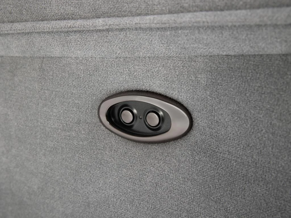 Fauteuil Relax électrique En Tissu Gris BENJAMIN 7 Fauteuil Relax électrique En Tissu Gris BENJAMIN – Image 5