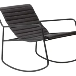 Rocking Chair En Cuir Noir Sydney 8 Rocking Chair En Cuir Noir Sydney -Promos Fauteora Magasin fauteuil 15716475