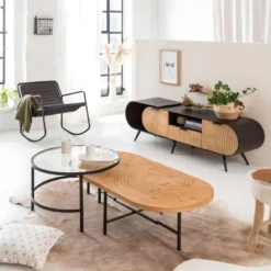 Rocking Chair En Cuir Noir Sydney 9 Rocking Chair En Cuir Noir Sydney -Promos Fauteora Magasin fauteuil 15716477