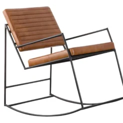 Fauteuil Vintage En Cuir Marron Porto -Promos Fauteora Magasin fauteuil 15716485