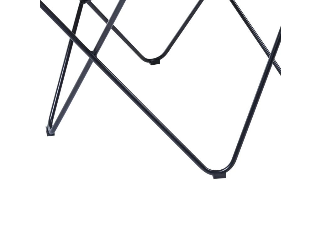 Fauteuil Papillon En Fourrure Synthétique Blanc NYBRO 8 Fauteuil Papillon En Fourrure Synthétique Blanc NYBRO – Image 6