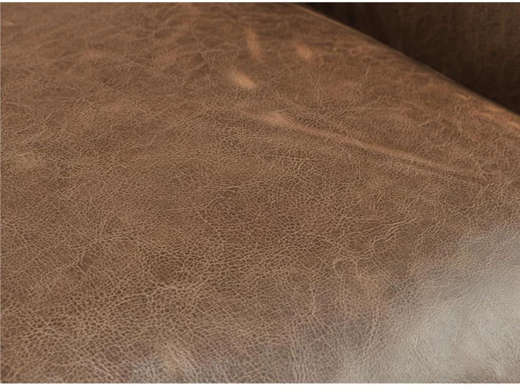 Fauteuil 100% Cuir EDOUARD - Marron 7 Fauteuil 100% Cuir EDOUARD - Marron – Image 5