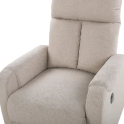 Fauteuil De Relaxation En Tissu Beige Avec LEDs Et Port USB SOMERO 20 Fauteuil De Relaxation En Tissu Beige Avec LEDs Et Port USB SOMERO -Promos Fauteora Magasin fauteuil 16166149