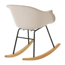 Chaise à Bascule Beige HARMONY -Promos Fauteora Magasin fauteuil 16214387