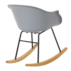 Chaise à Bascule Grise HARMONY 18 Chaise à Bascule Grise HARMONY -Promos Fauteora Magasin fauteuil 16214661