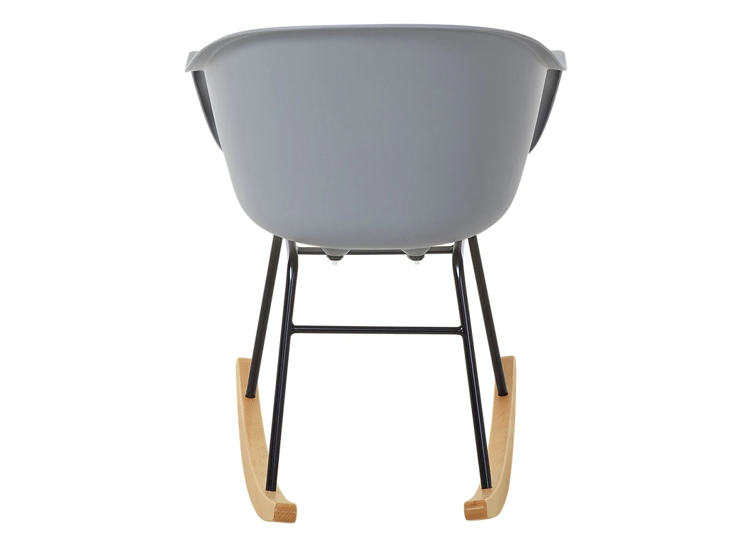 Chaise à Bascule Grise HARMONY 10 Chaise à Bascule Grise HARMONY – Image 8