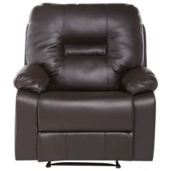 Fauteuil En Simili Cuir PU Marron Avec Position Réglable BERGEN 16 Fauteuil En Simili Cuir PU Marron Avec Position Réglable BERGEN -Promos Fauteora Magasin fauteuil 16215235