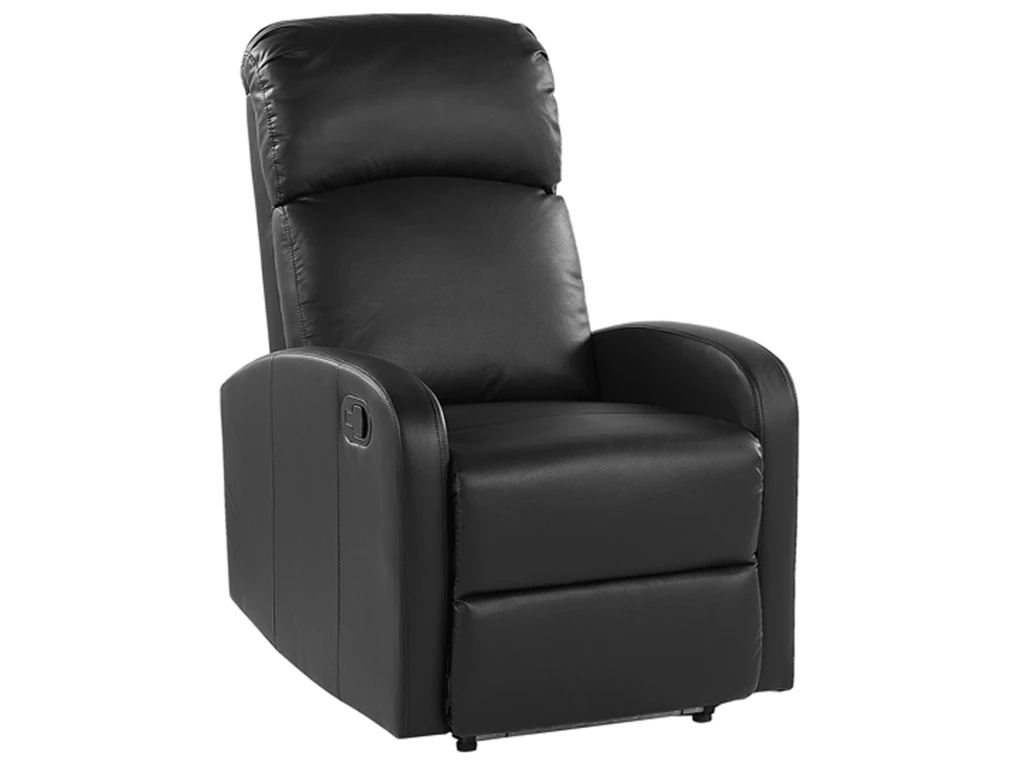 Fauteuil De Relaxation En Cuir PU Noir Avec LEDs Et Port USB VIRRAT 3 Fauteuil De Relaxation En Cuir PU Noir Avec LEDs Et Port USB VIRRAT