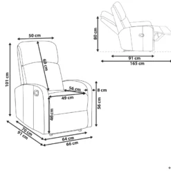 Fauteuil De Relaxation En Cuir PU Noir Avec LEDs Et Port USB VIRRAT 13 Fauteuil De Relaxation En Cuir PU Noir Avec LEDs Et Port USB VIRRAT -Promos Fauteora Magasin fauteuil 16613479