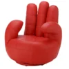 Fauteuil Main Pivotant CATCHY En Simili - Rouge 2 Fauteuil Main Pivotant CATCHY En Simili - Rouge -Promos Fauteora Magasin fauteuil 166699