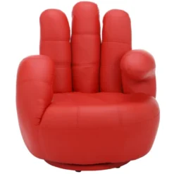 Fauteuil Main Pivotant CATCHY En Simili - Rouge 14 Fauteuil Main Pivotant CATCHY En Simili - Rouge -Promos Fauteora Magasin fauteuil 166700