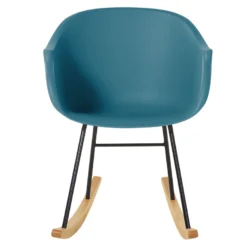 Chaise à Bascule Bleu-vert HARMONY -Promos Fauteora Magasin fauteuil 16681925