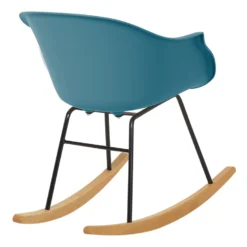 Chaise à Bascule Bleu-vert HARMONY -Promos Fauteora Magasin fauteuil 16681927