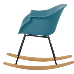 Chaise à Bascule Bleu-vert HARMONY -Promos Fauteora Magasin fauteuil 16681929