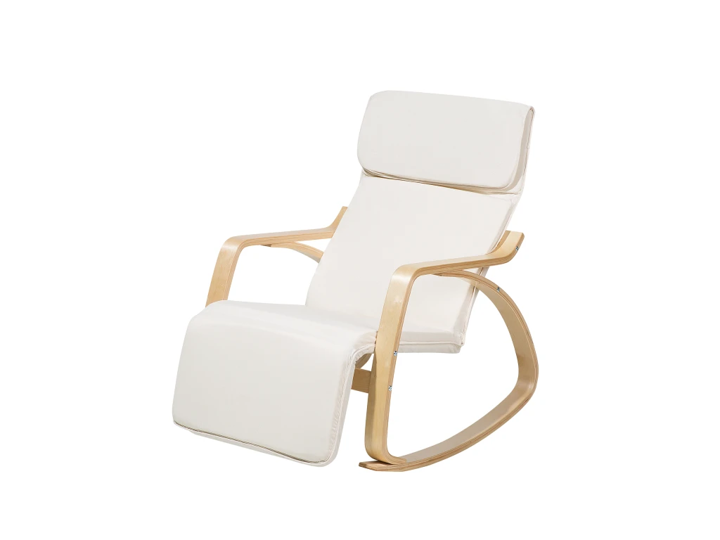 Fauteuil à Bascule Ivoire WESTON 6 Fauteuil à Bascule Ivoire WESTON – Image 4