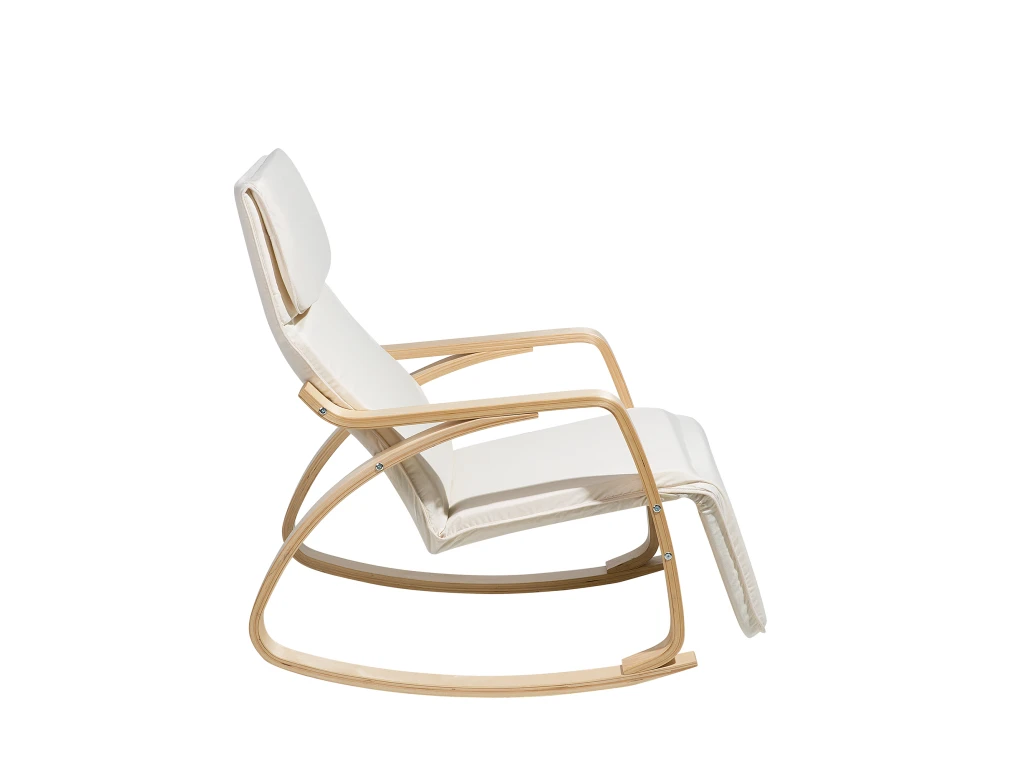 Fauteuil à Bascule Ivoire WESTON 7 Fauteuil à Bascule Ivoire WESTON – Image 5