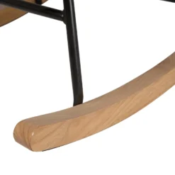 Fauteuil à Bascule En Velours Gris Clair OXIE -Promos Fauteora Magasin fauteuil 16682559