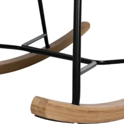 Chaise à Bascule Grise Foncée ARRIE -Promos Fauteora Magasin fauteuil 16683075