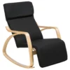 Fauteuil à Bascule Noir WESTON -Promos Fauteora Magasin fauteuil 16683175