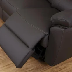 Fauteuil Relax électrique En Cuir MARCIS - Marron 21 Fauteuil Relax électrique En Cuir MARCIS - Marron -Promos Fauteora Magasin fauteuil 173228