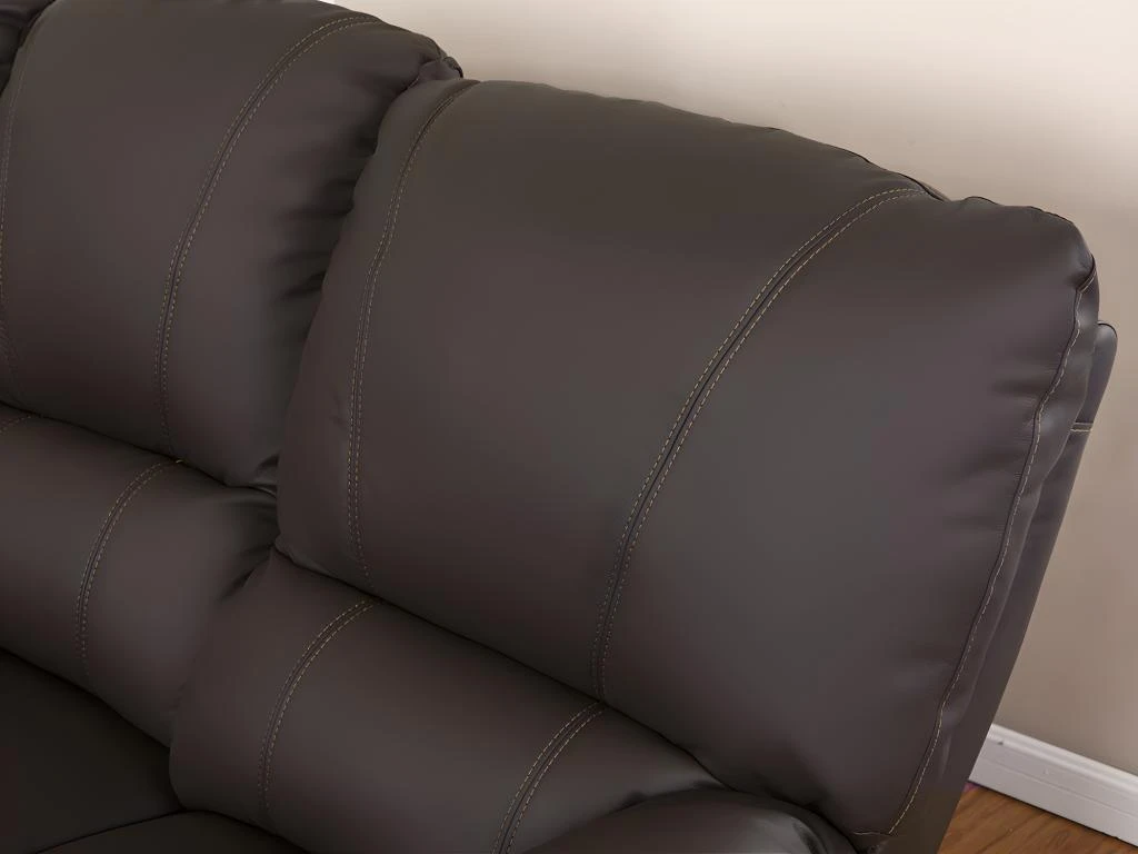 Fauteuil Relax électrique En Cuir MARCIS - Marron 9 Fauteuil Relax électrique En Cuir MARCIS - Marron – Image 7